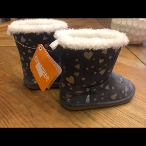 Gymboree Heart Winter Boots NWT